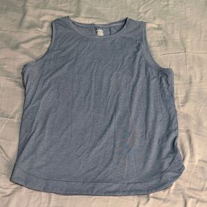 Jockey Heather Blue Crew Neck Top